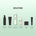 a group of bottles of cosmetics